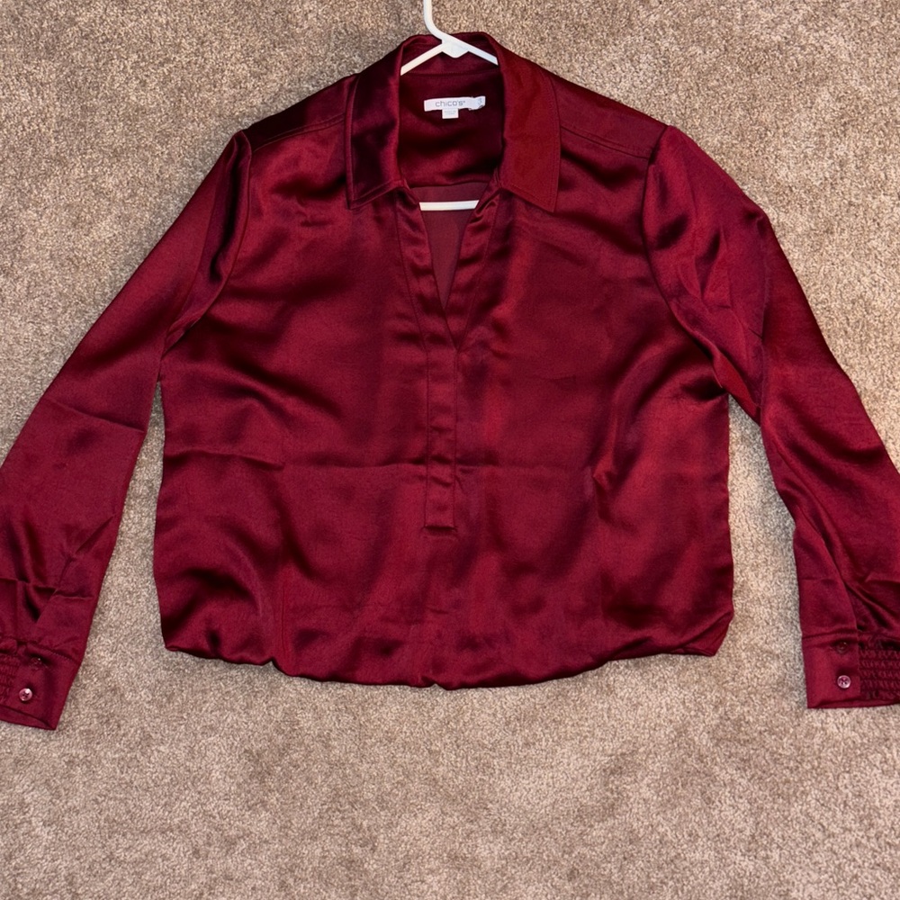 Elegant red Women's Top Chico’s red US 10